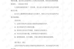 中班音乐歌唱活动线上教学反思总结分析,探索互动与创新的实践路径